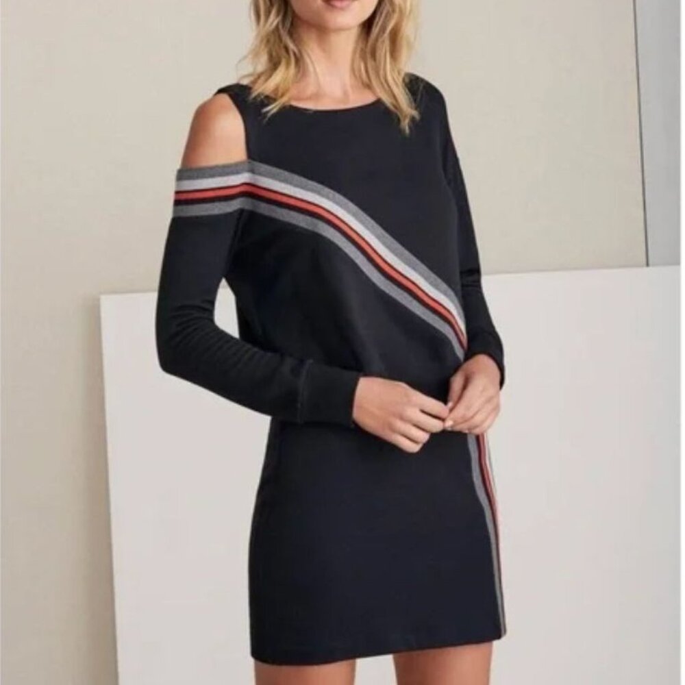Bailey 44 Bradbury Sheath Dress, size XS, Black/Gray/Red